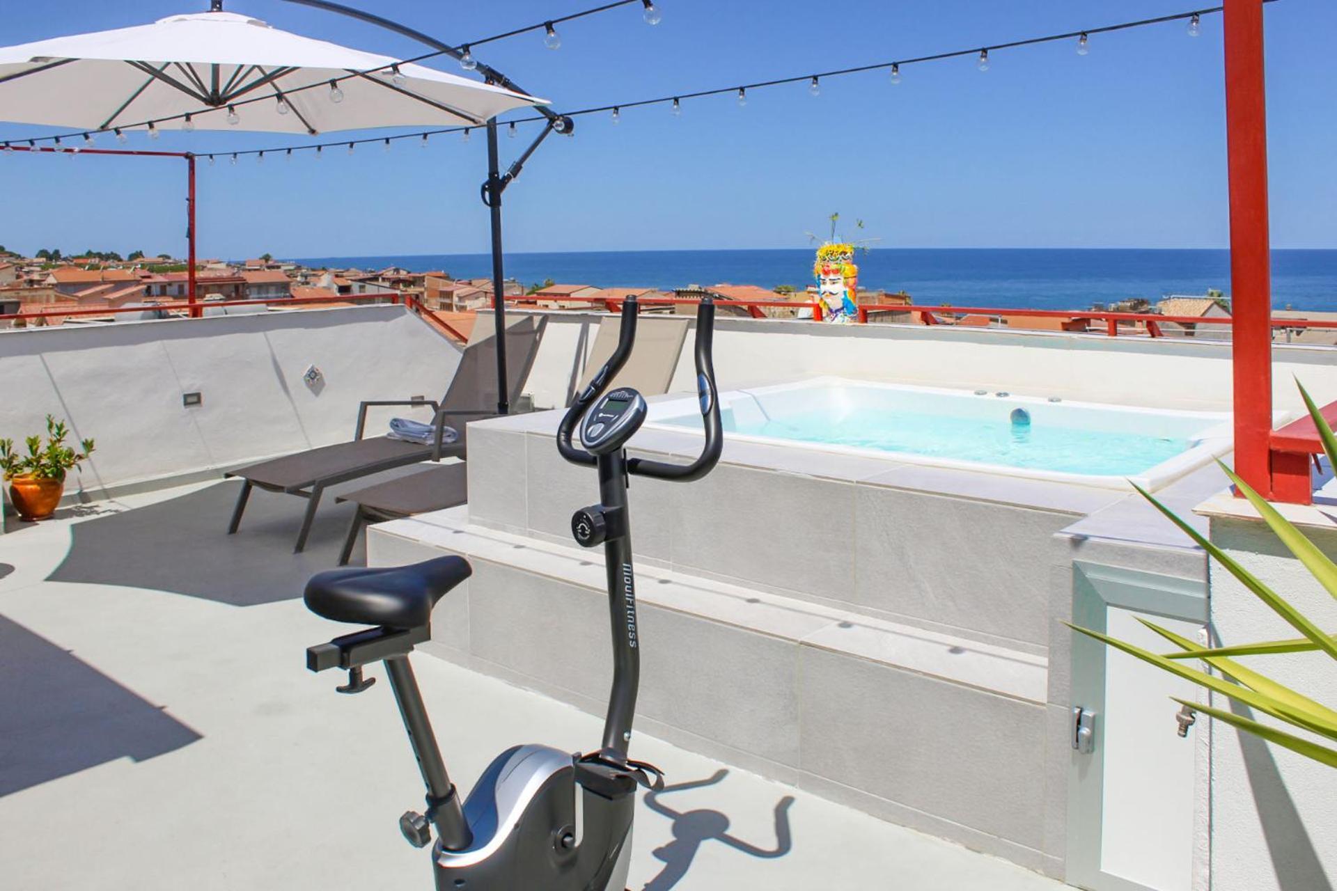 Duca D'Aosta Terrace, Skypool & Sauna Acquedolci Exterior foto